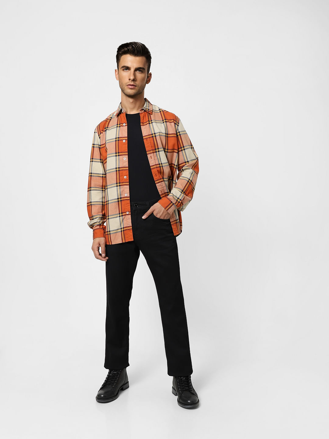 Black High Rise Ray Bootcut Jeans - 30/30