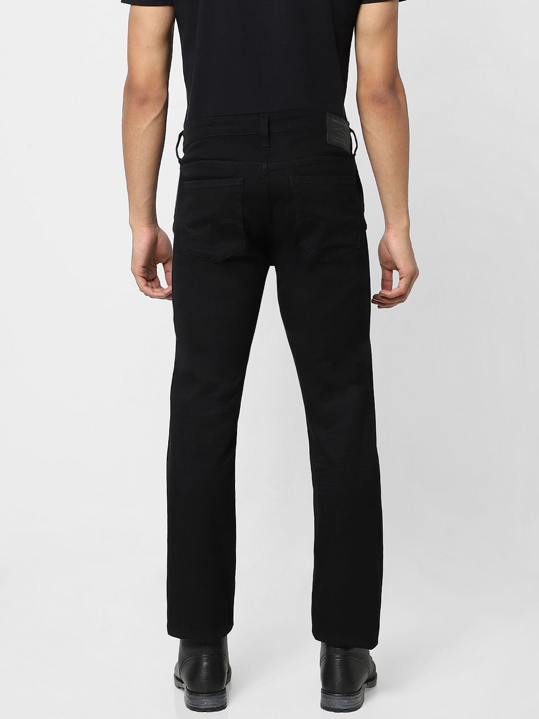 Black High Rise Ray Bootcut Jeans