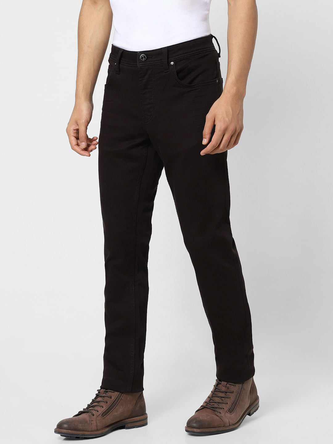 Black Low Rise Ben Skinny Jeans