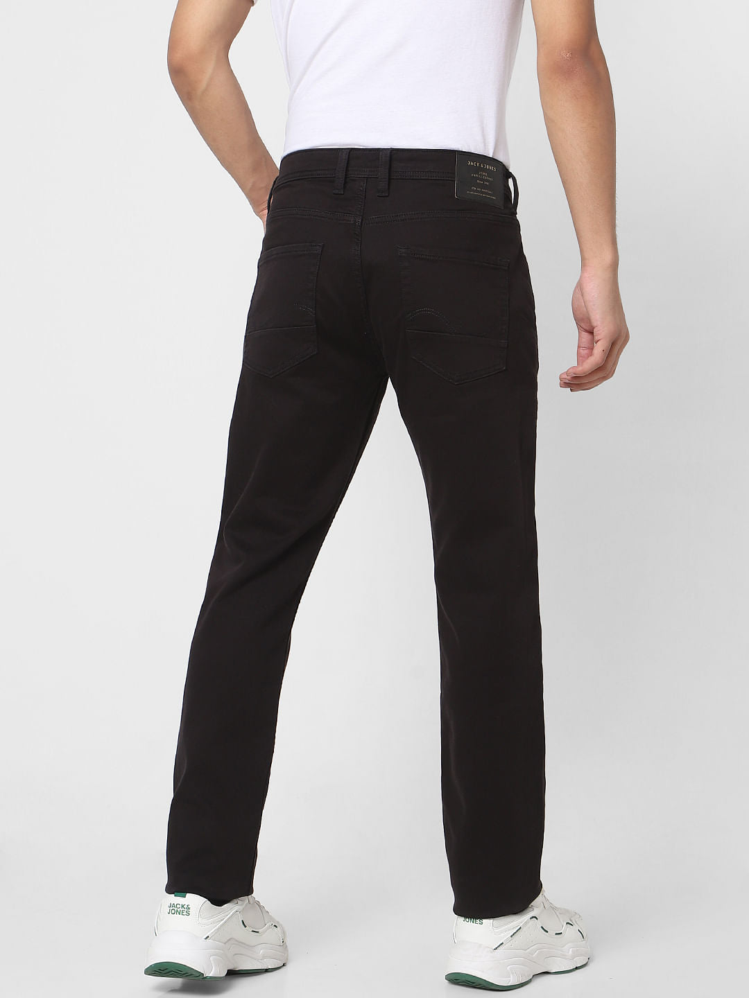 Black Low Rise Tim Anti Jeans