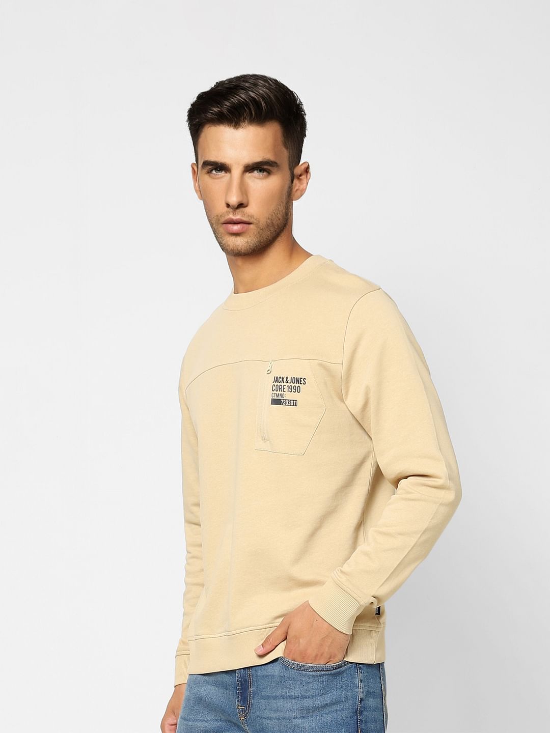 Beige Sweatshirt