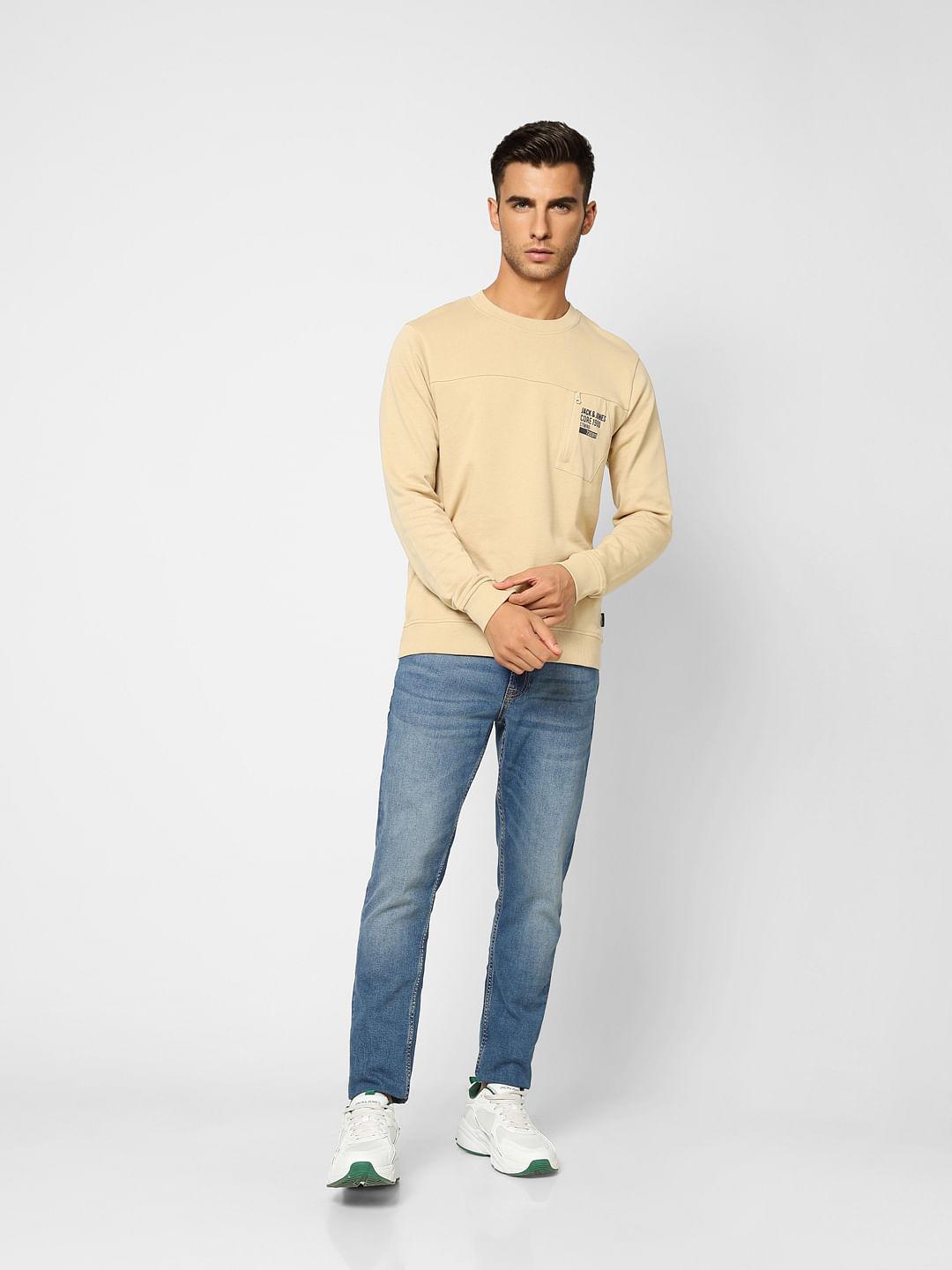 Beige Sweatshirt