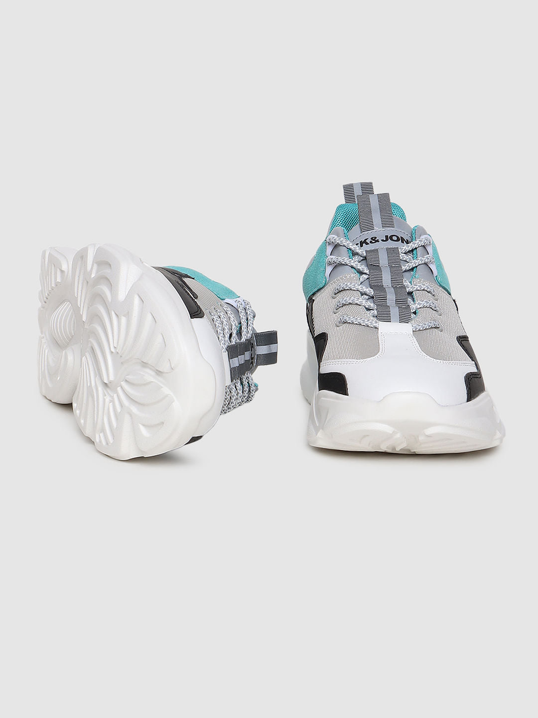 Multi-coloured Colourblocked Sneakers - 6