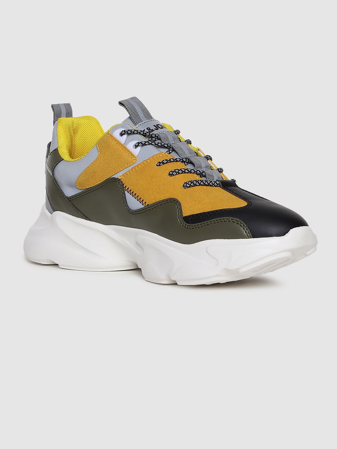 Multi-coloured Colourblocked Sneakers