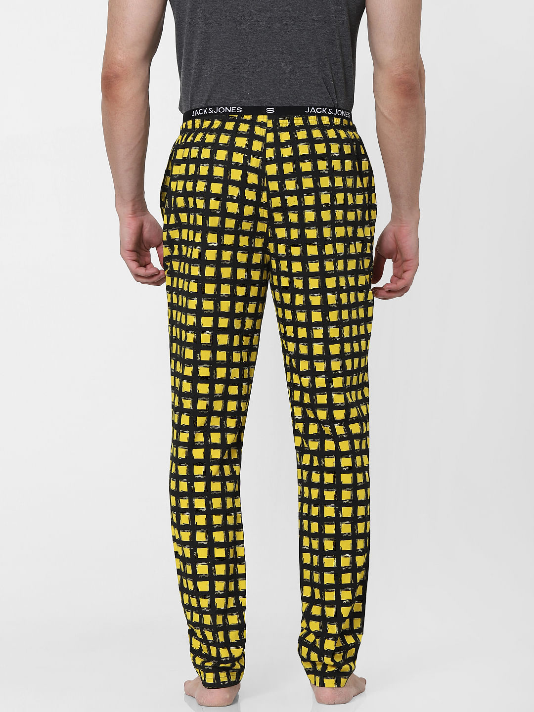 Black All Over Print Pyjamas