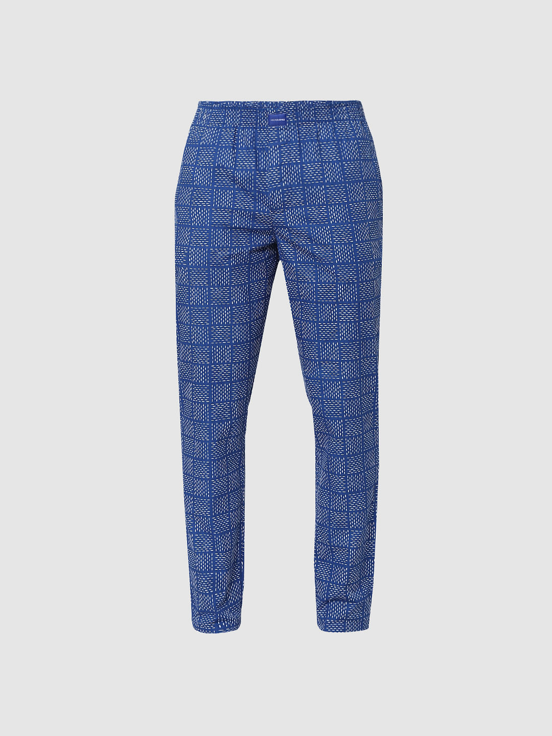 Blue Abstract Print Pyjamas