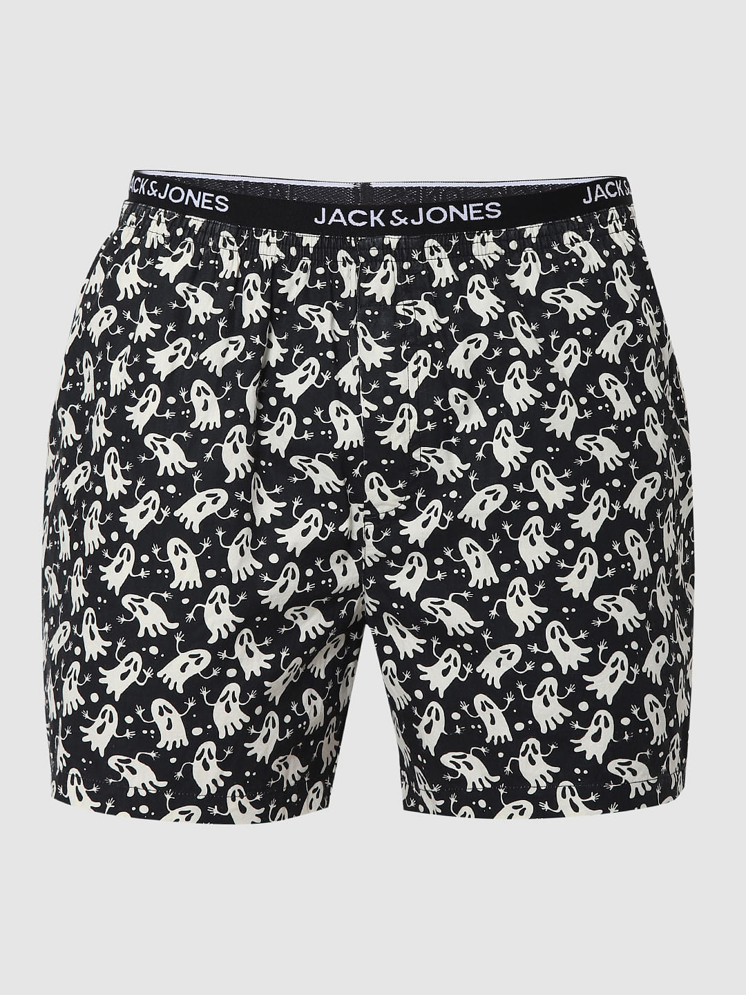 Black All Over Print Boxers