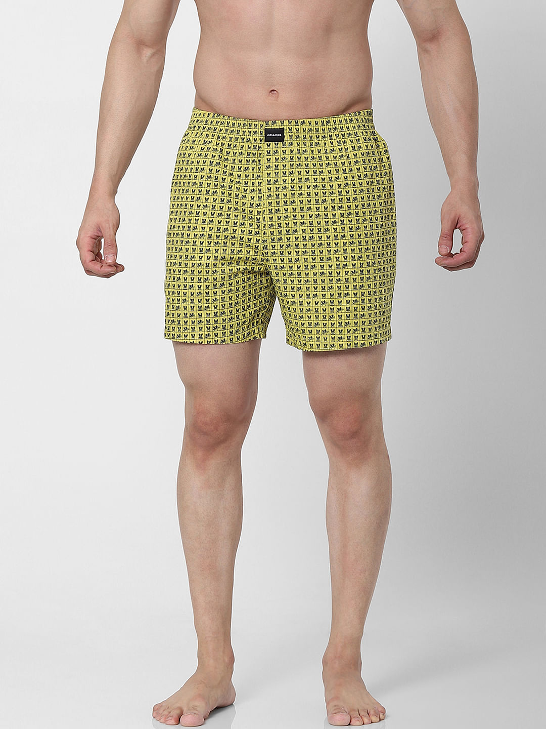 Yellow All Over Print Boxers