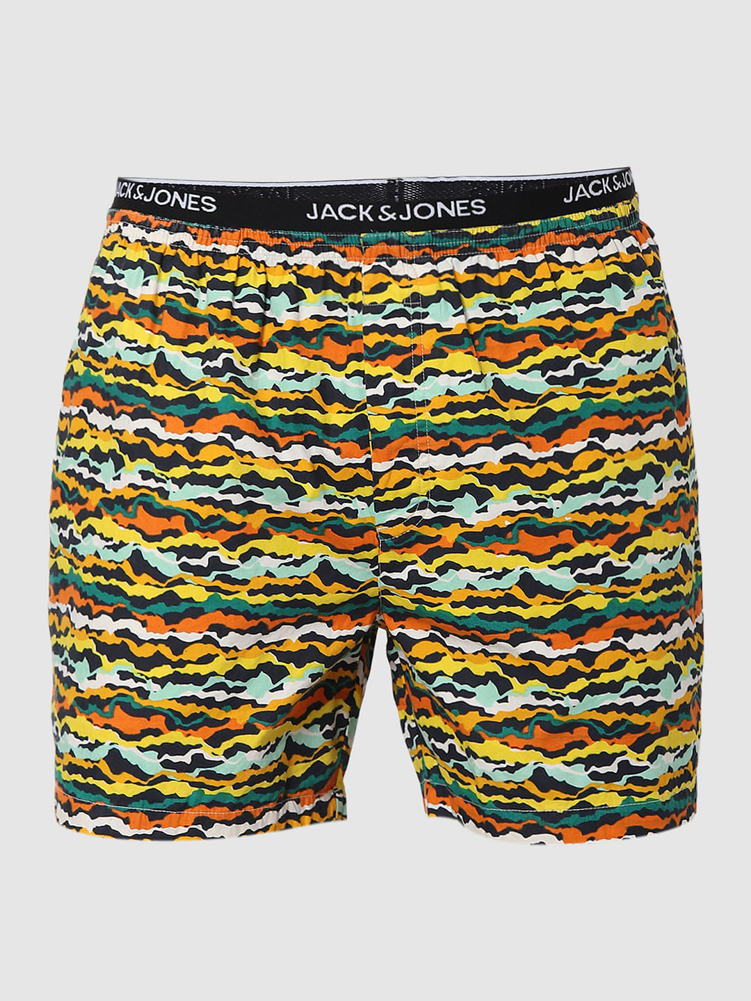 Multi Coloured Abstract Print Boxers