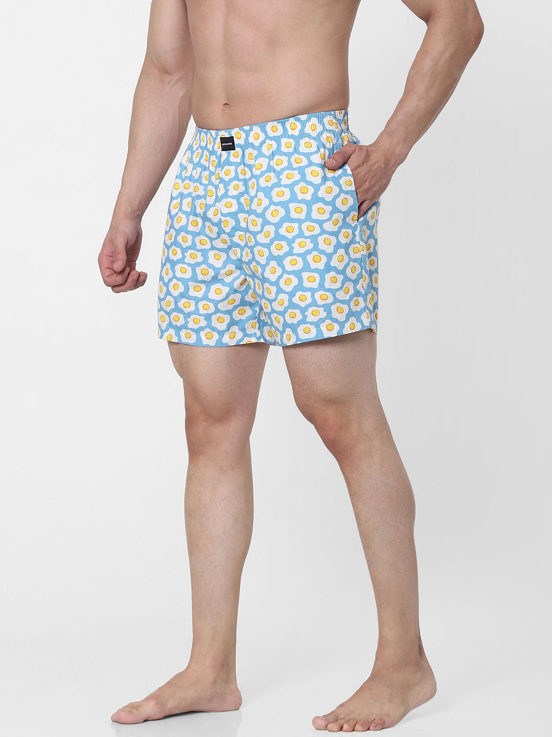 Blue All Over Print Boxers
