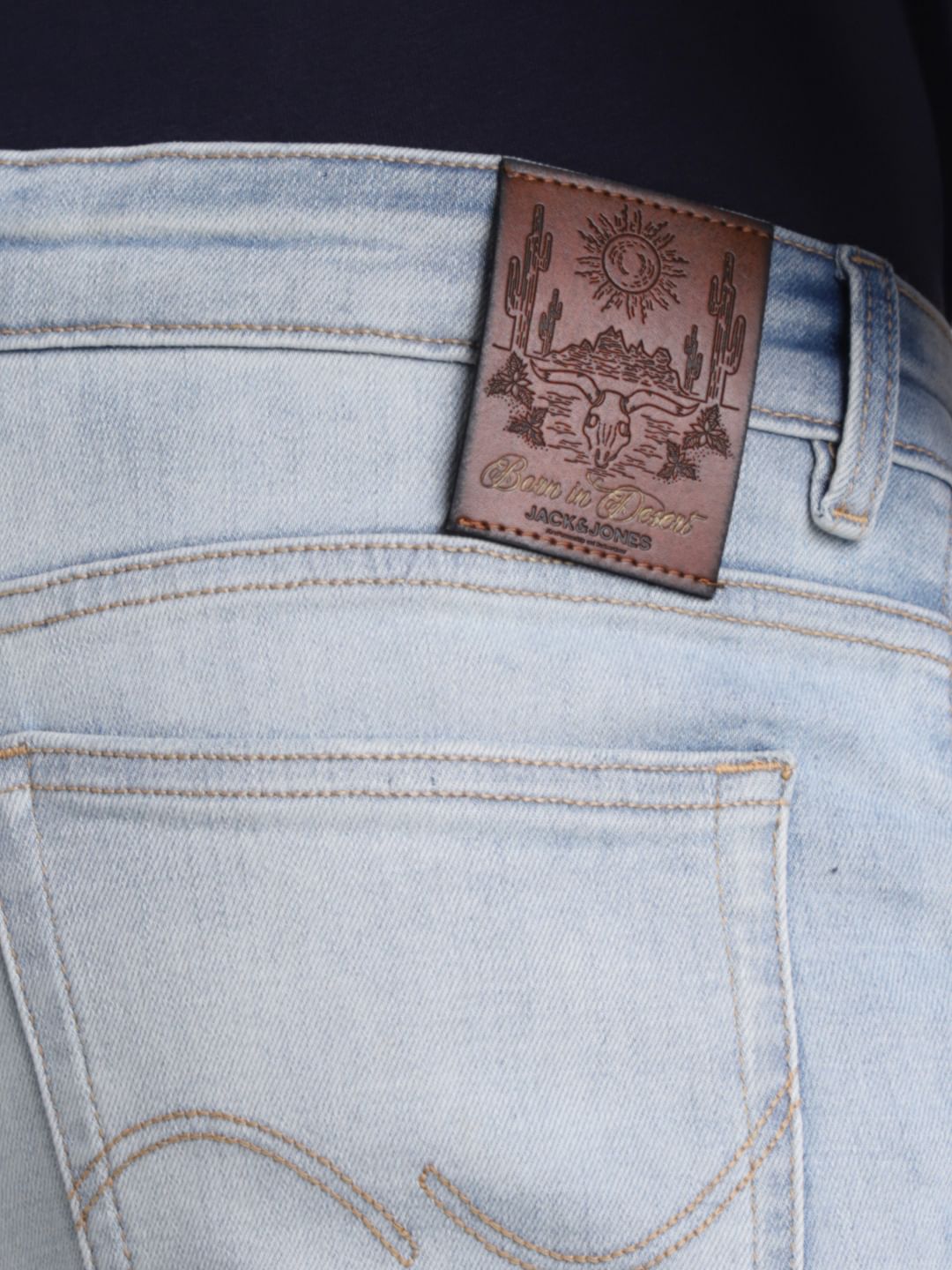 Light Blue Low Rise Glenn Slim Fit Jeans