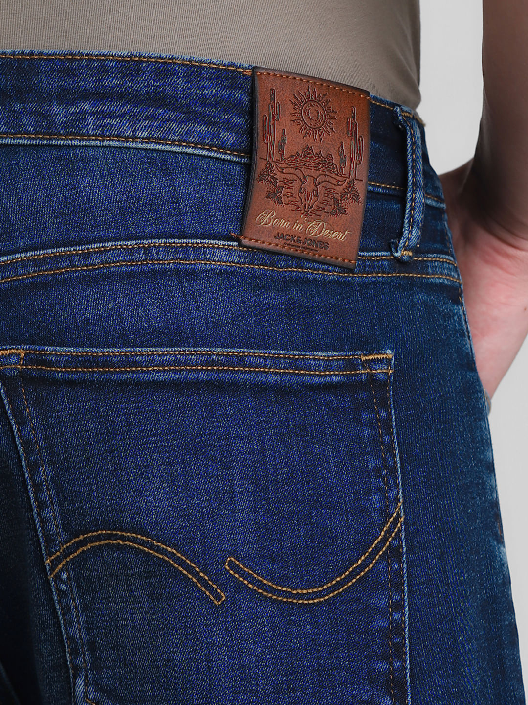 Dark Blue High Rise Ray Bootcut Jeans