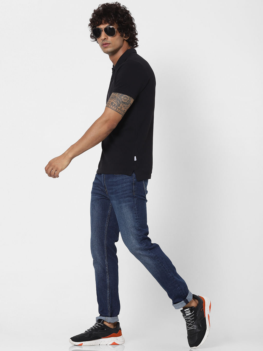 Blue Low Rise Ben Skinny Fit Jeans - 28/30