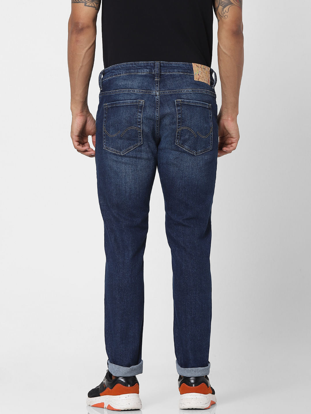 Blue Low Rise Ben Skinny Fit Jeans