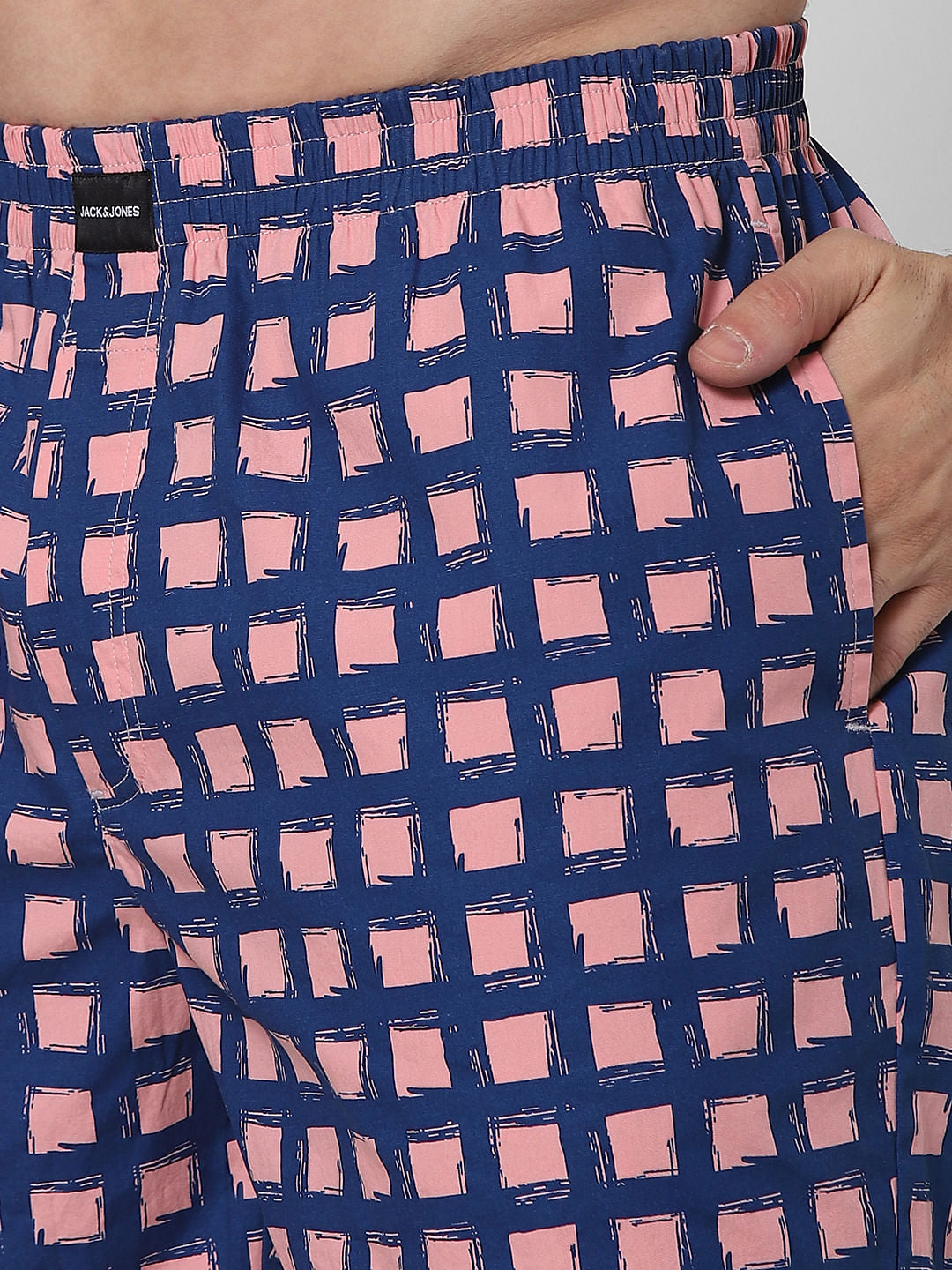 Blue All Over Print Boxers