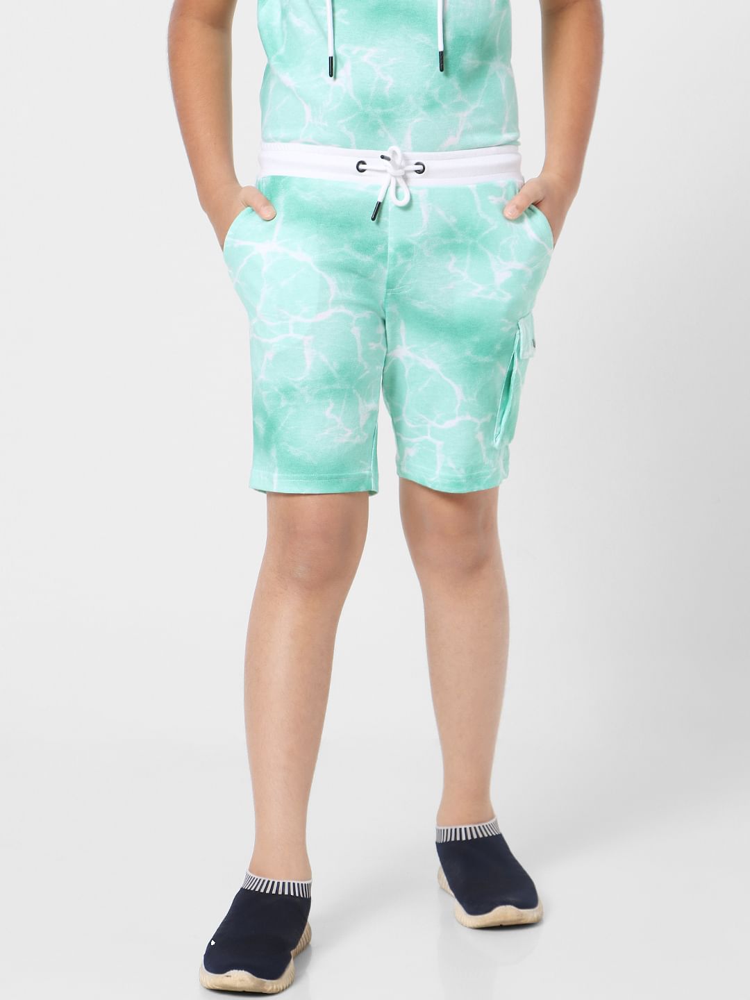 Boys Blue Co-ord Sweatshorts