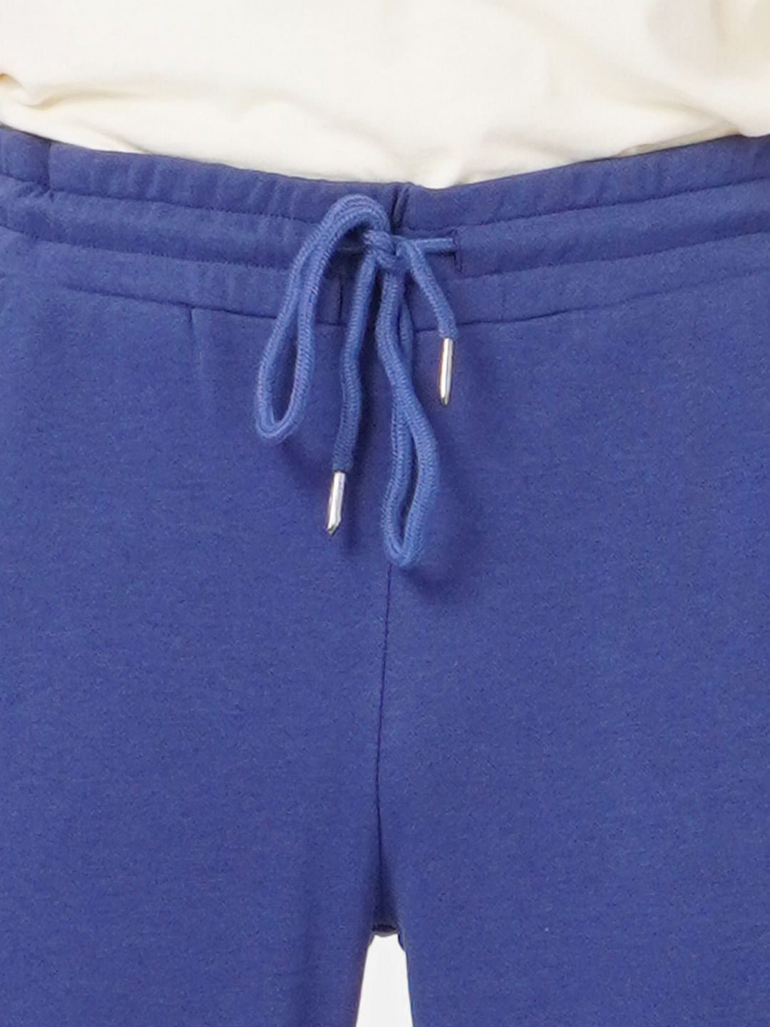 Blue High Rise Sweatpants