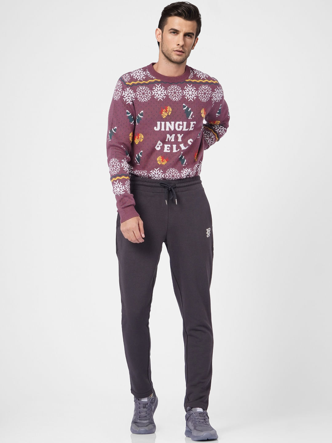 Black High Rise Sweatpants - S