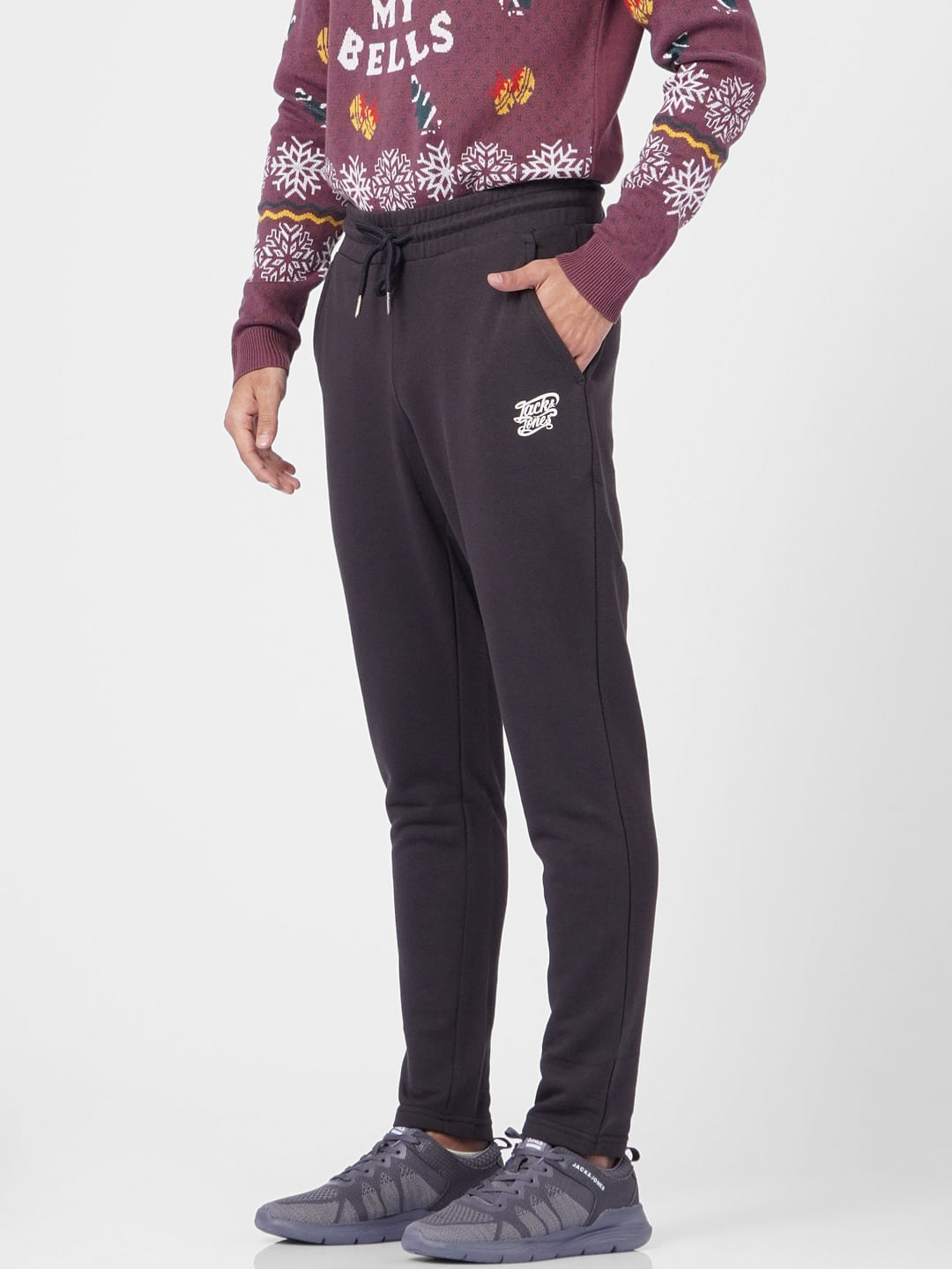 Black High Rise Sweatpants