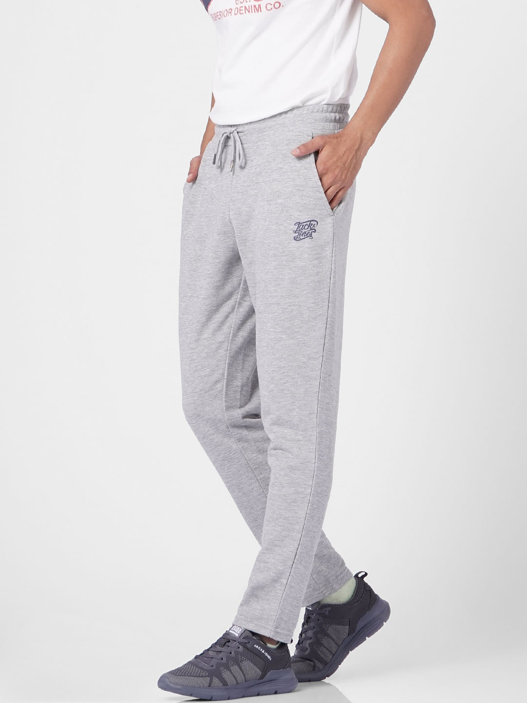 Grey High Rise Sweatpants
