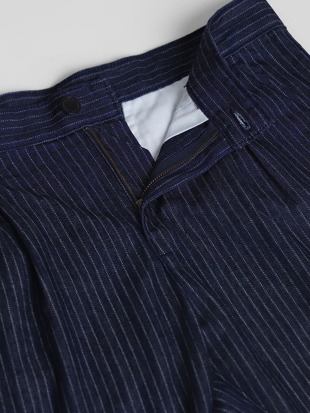 Blue Striped Ace Co-ord Set Anti Fit Jeans