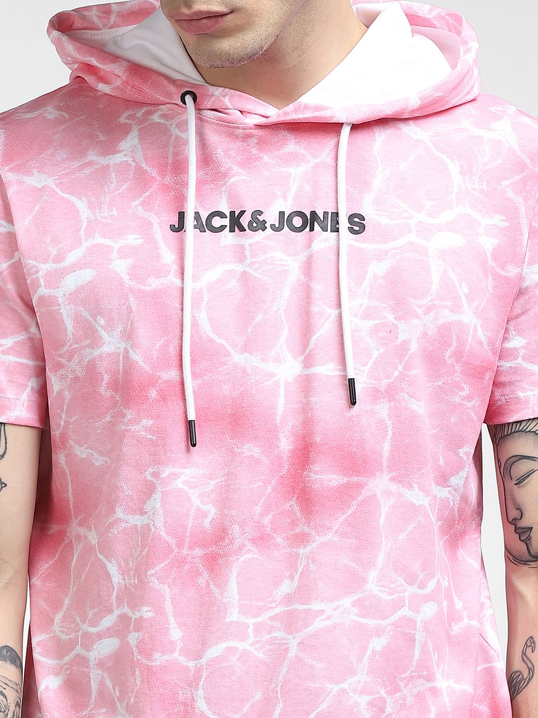 Pink Tie Dye Co-ord Hoodie