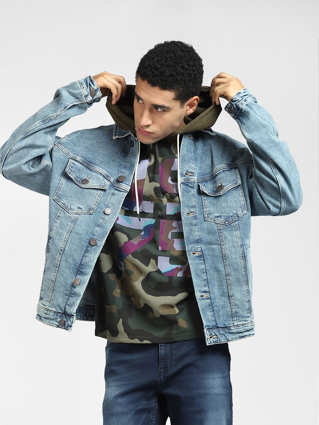 Green Camo Sweatshirt - S