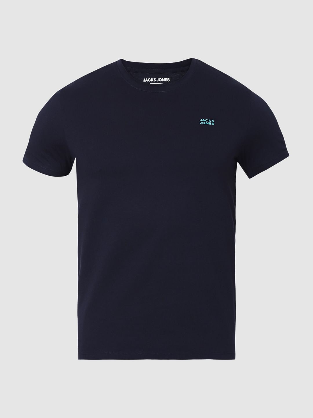 Blue Crew Neck T-shirt
