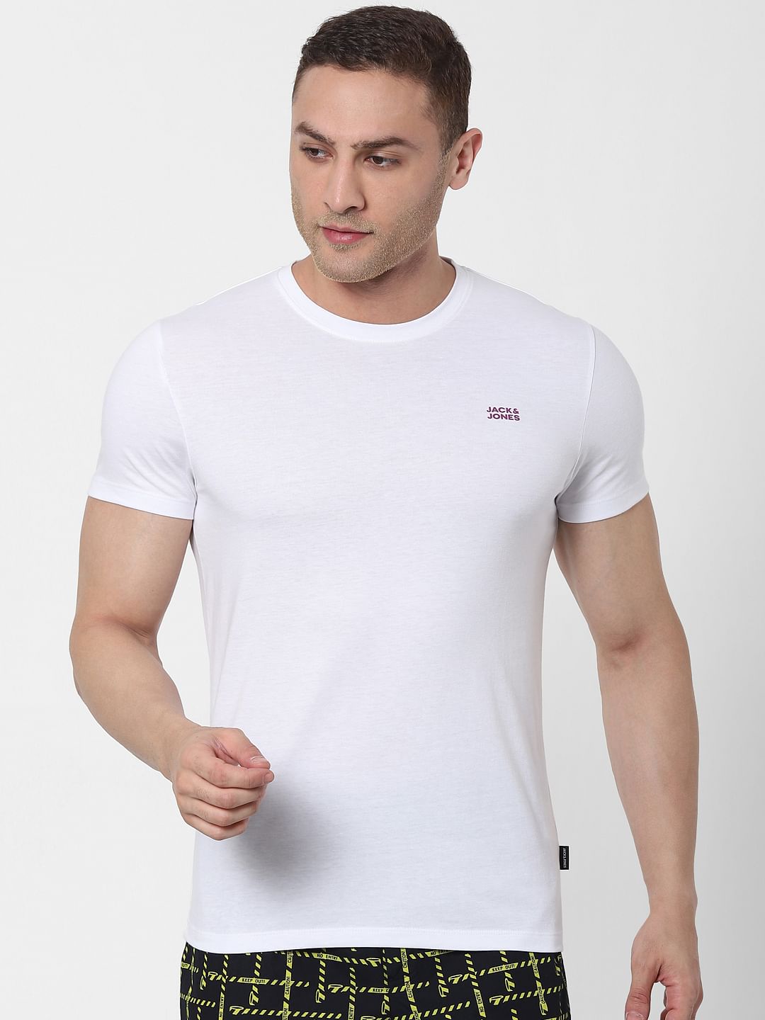 White Crew Neck T-shirt