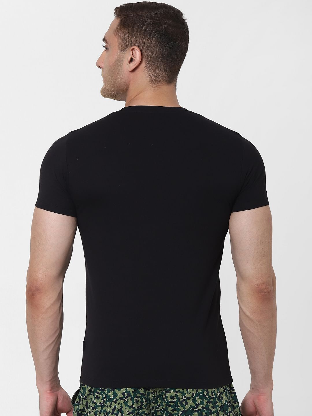 Black Crew Neck T-shirt