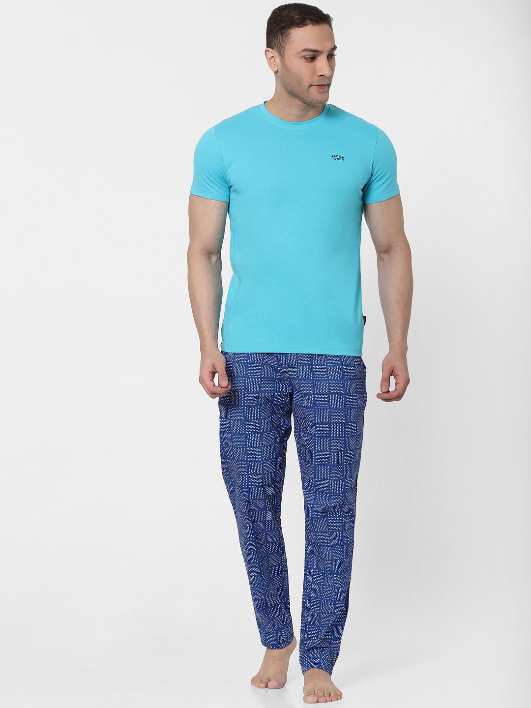 Light Blue Crew Neck T-shirt - S