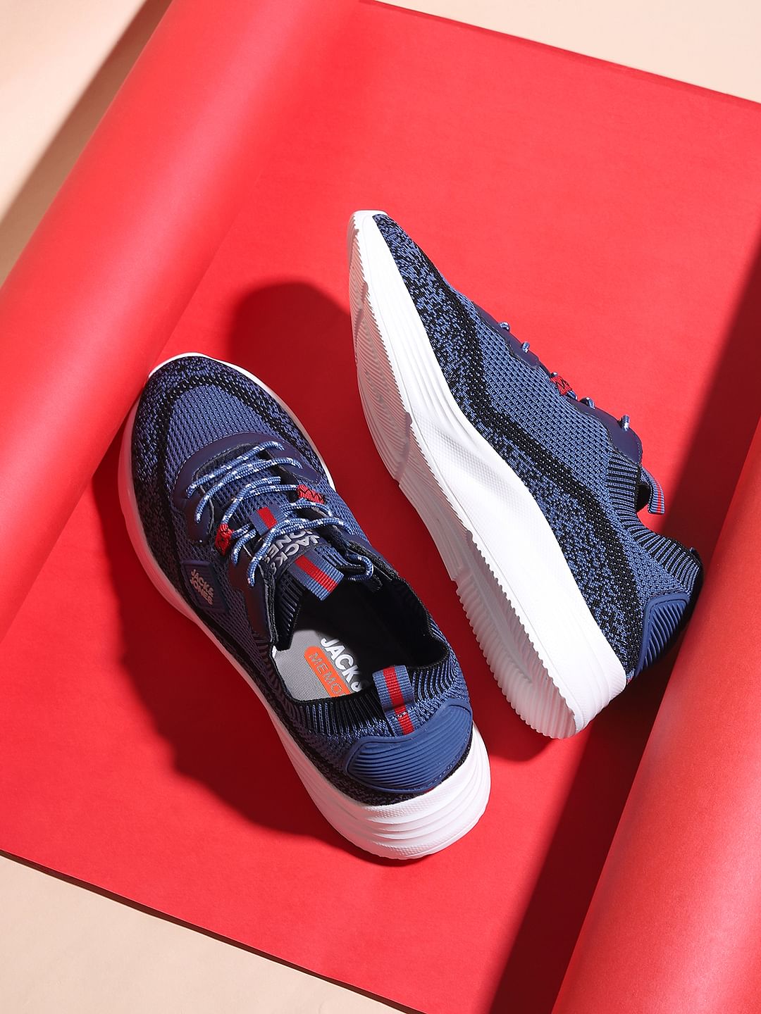 Blue Mesh Sneakers - 6