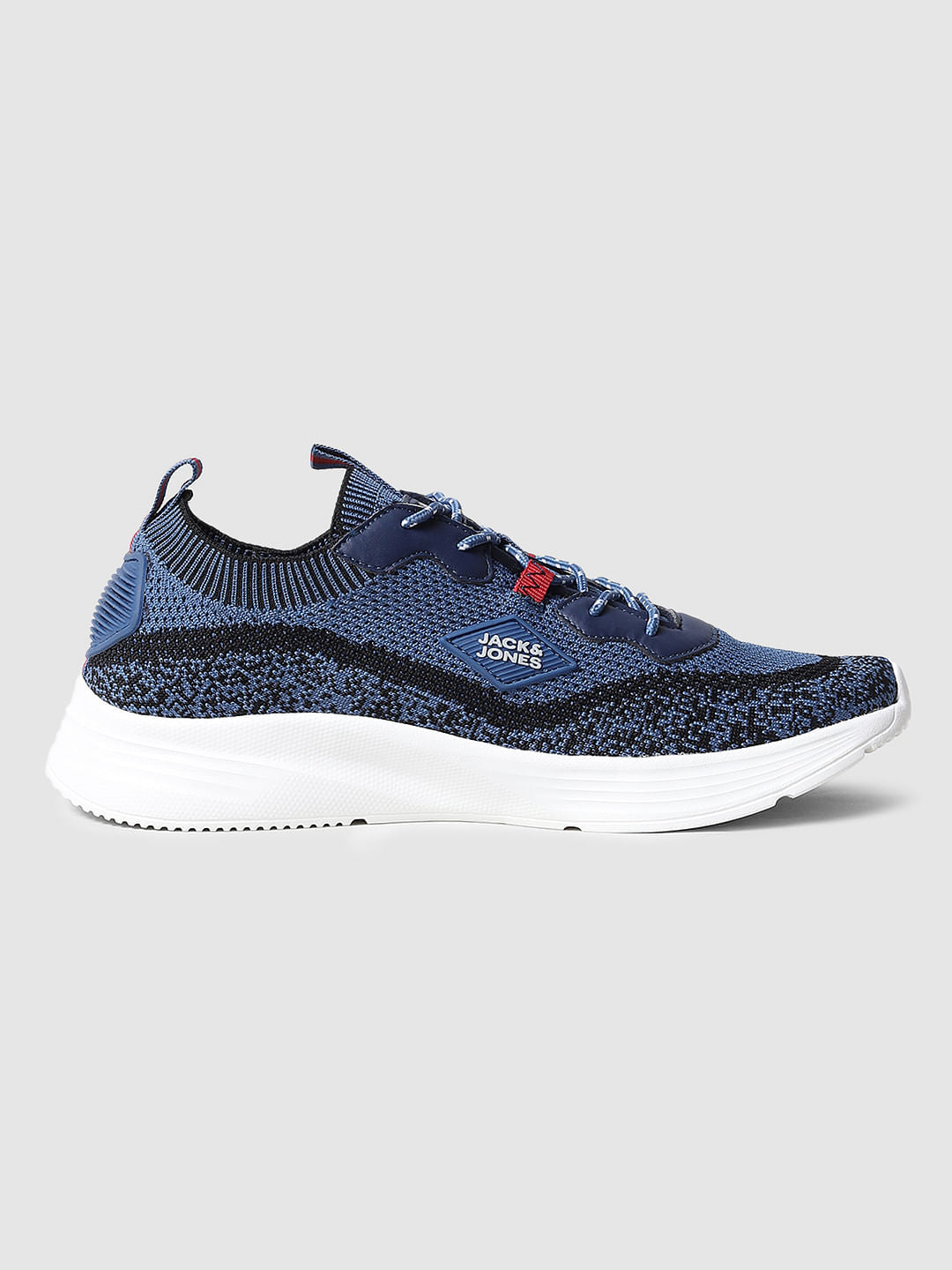 Blue Mesh Sneakers