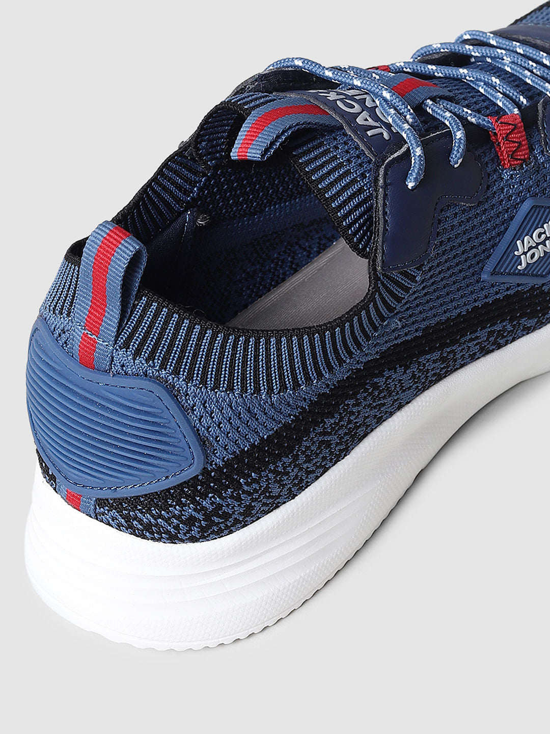 Blue Mesh Sneakers