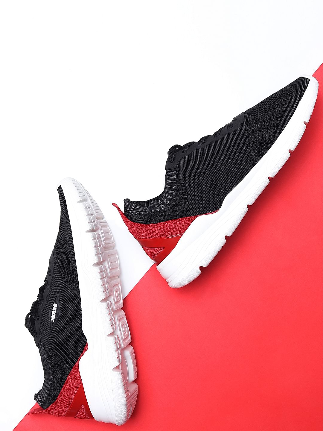 Black Mesh Sneakers - 6