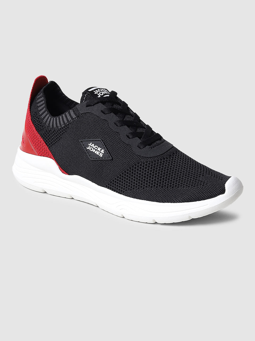 Black Mesh Sneakers