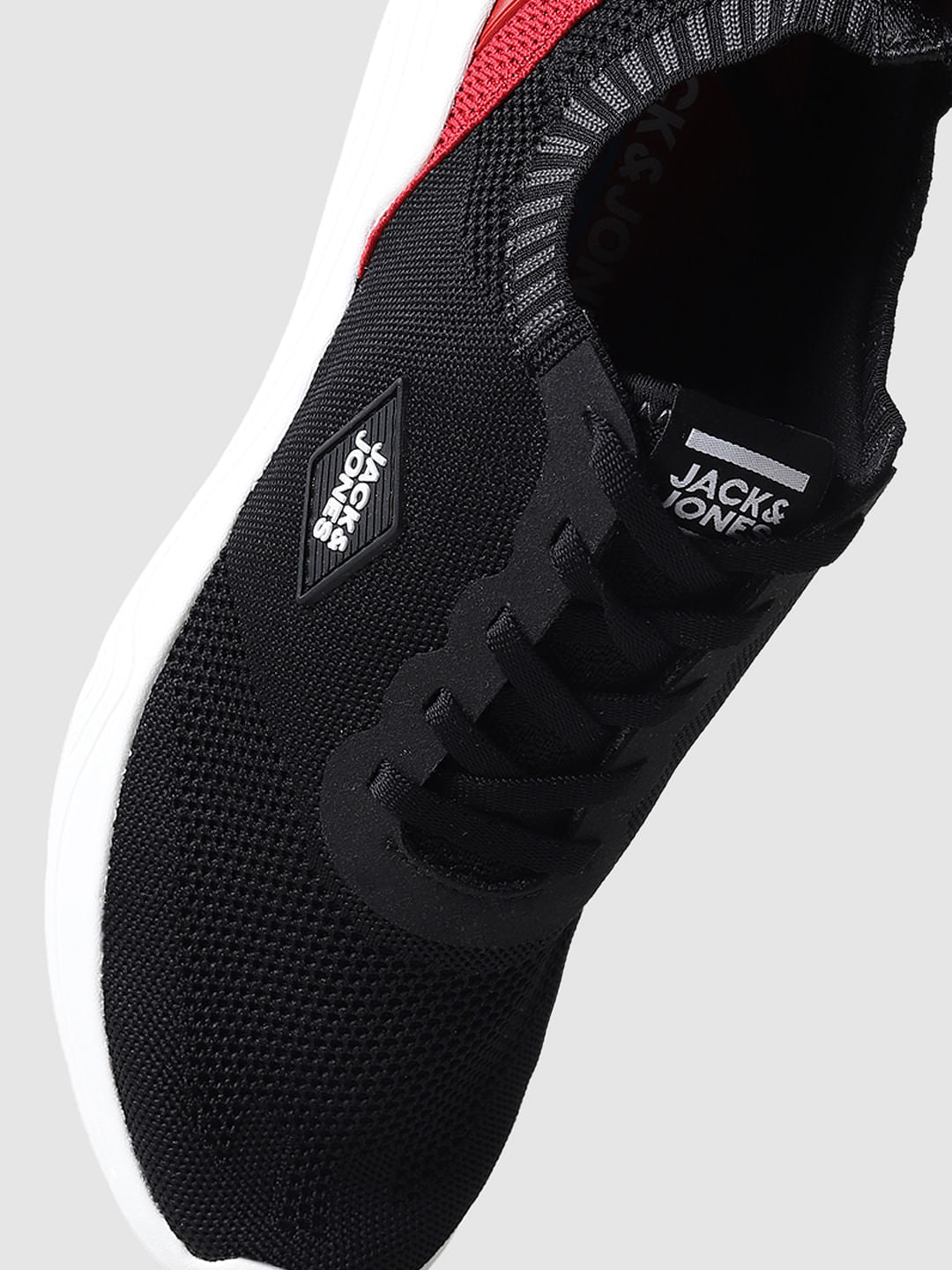 Black Mesh Sneakers