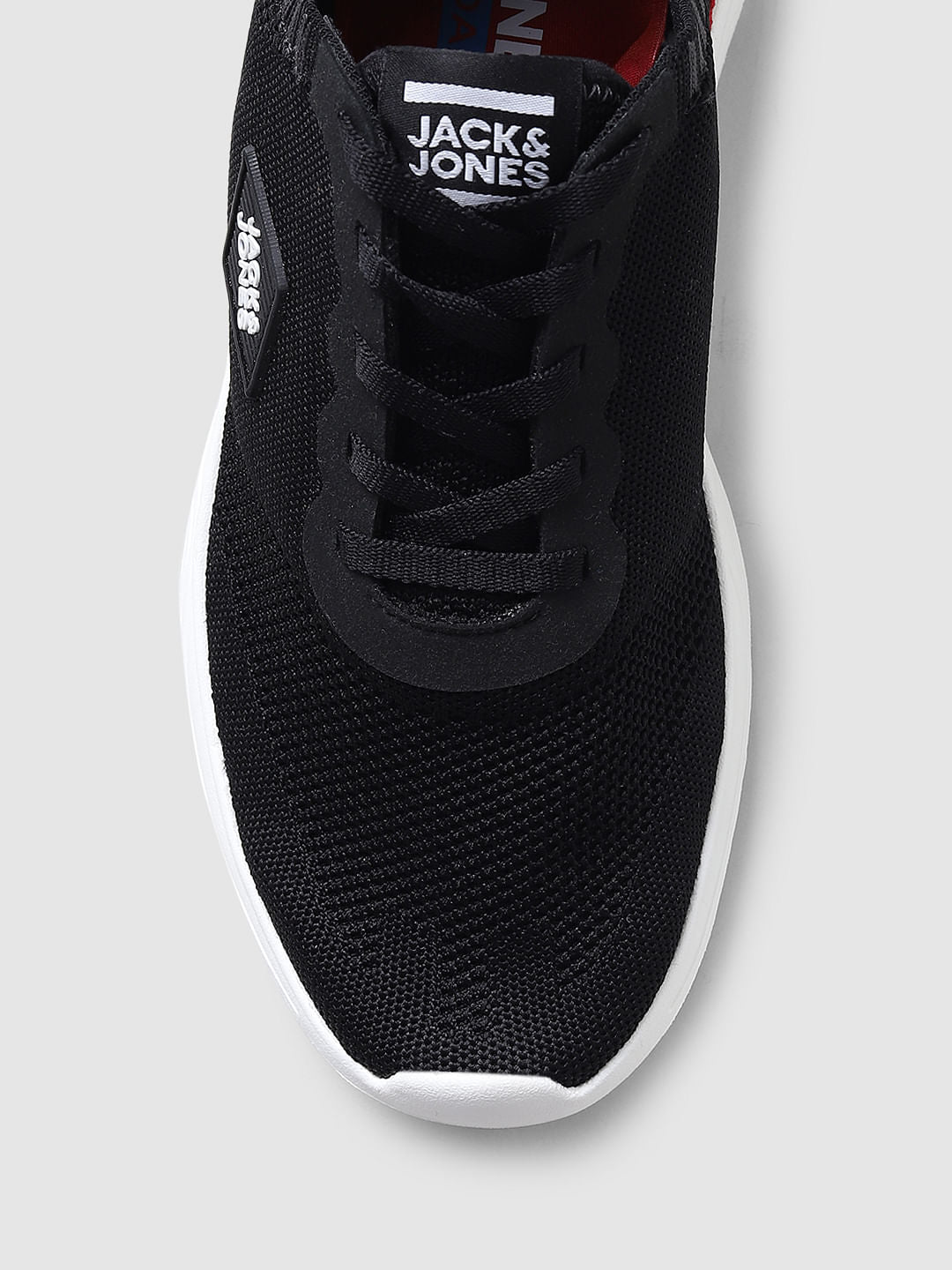 Black Mesh Sneakers