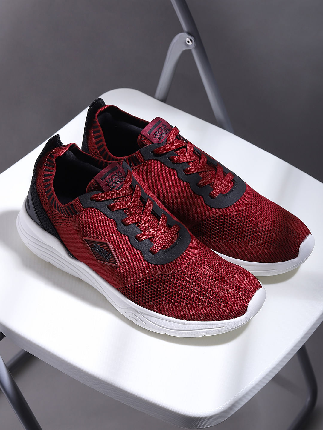 Red Mesh Sneakers - 6