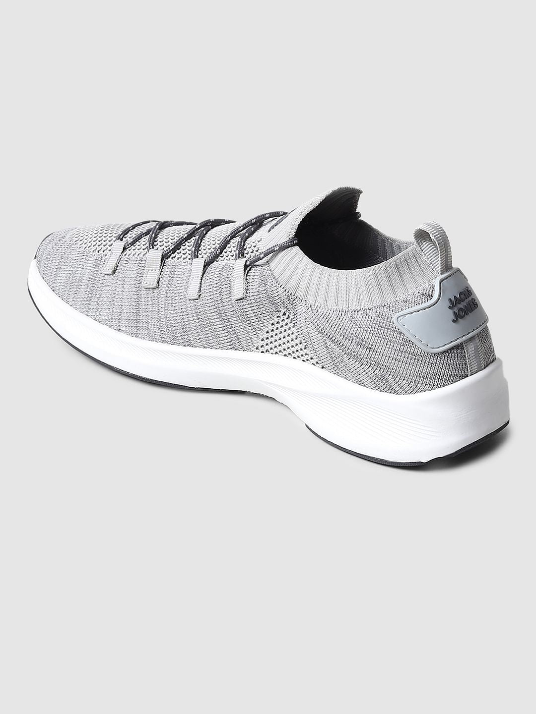 Grey Mesh Sneakers
