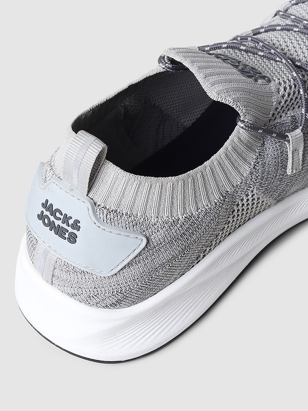 Grey Mesh Sneakers