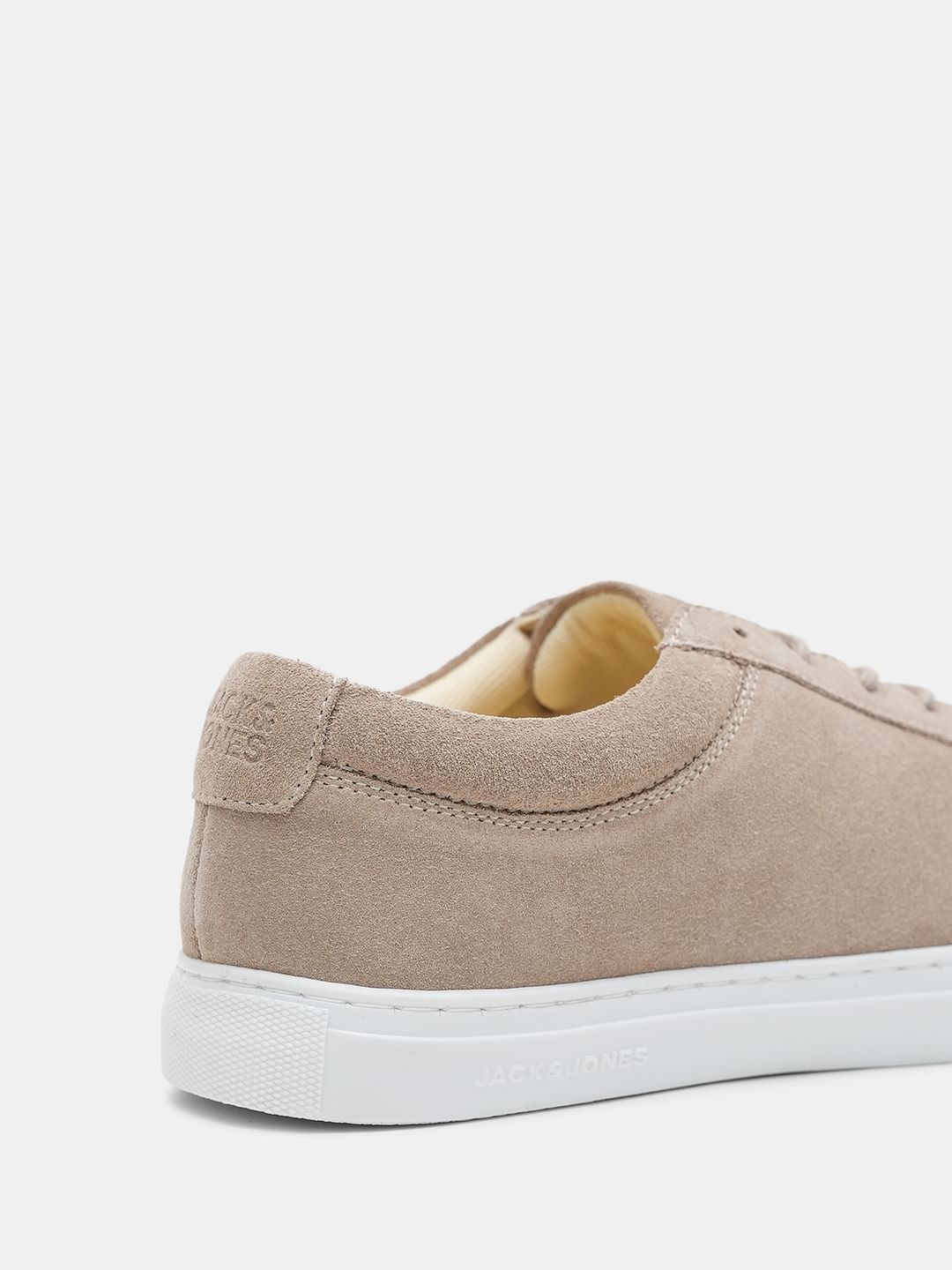 Beige Suede Sneakers