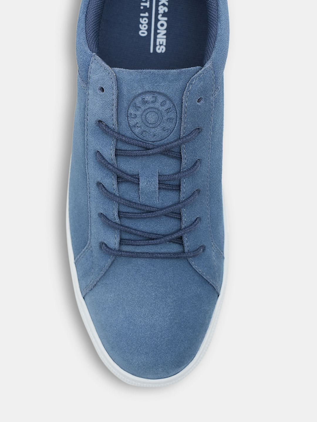 Blue Suede Sneakers