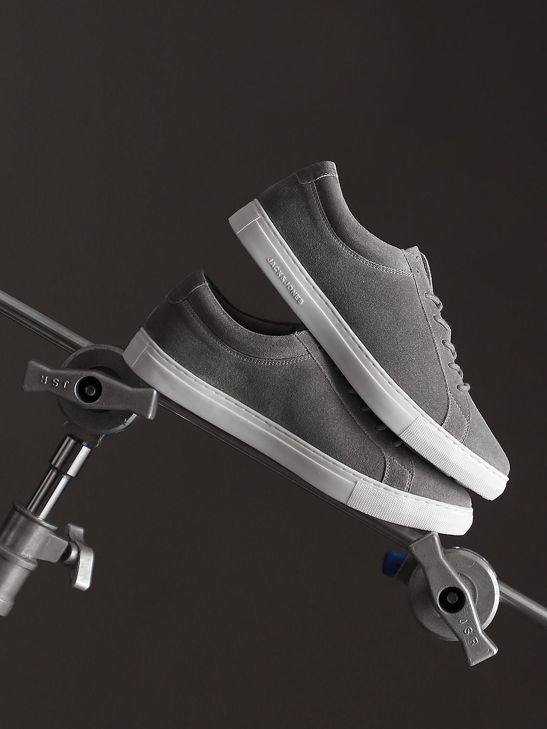 Grey Suede Sneakers - 40