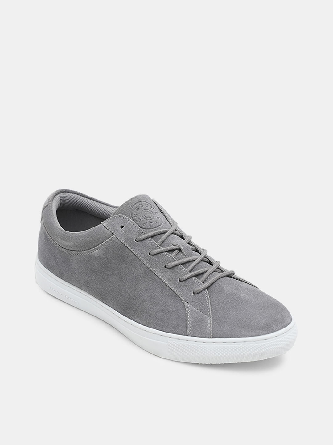 Grey Suede Sneakers
