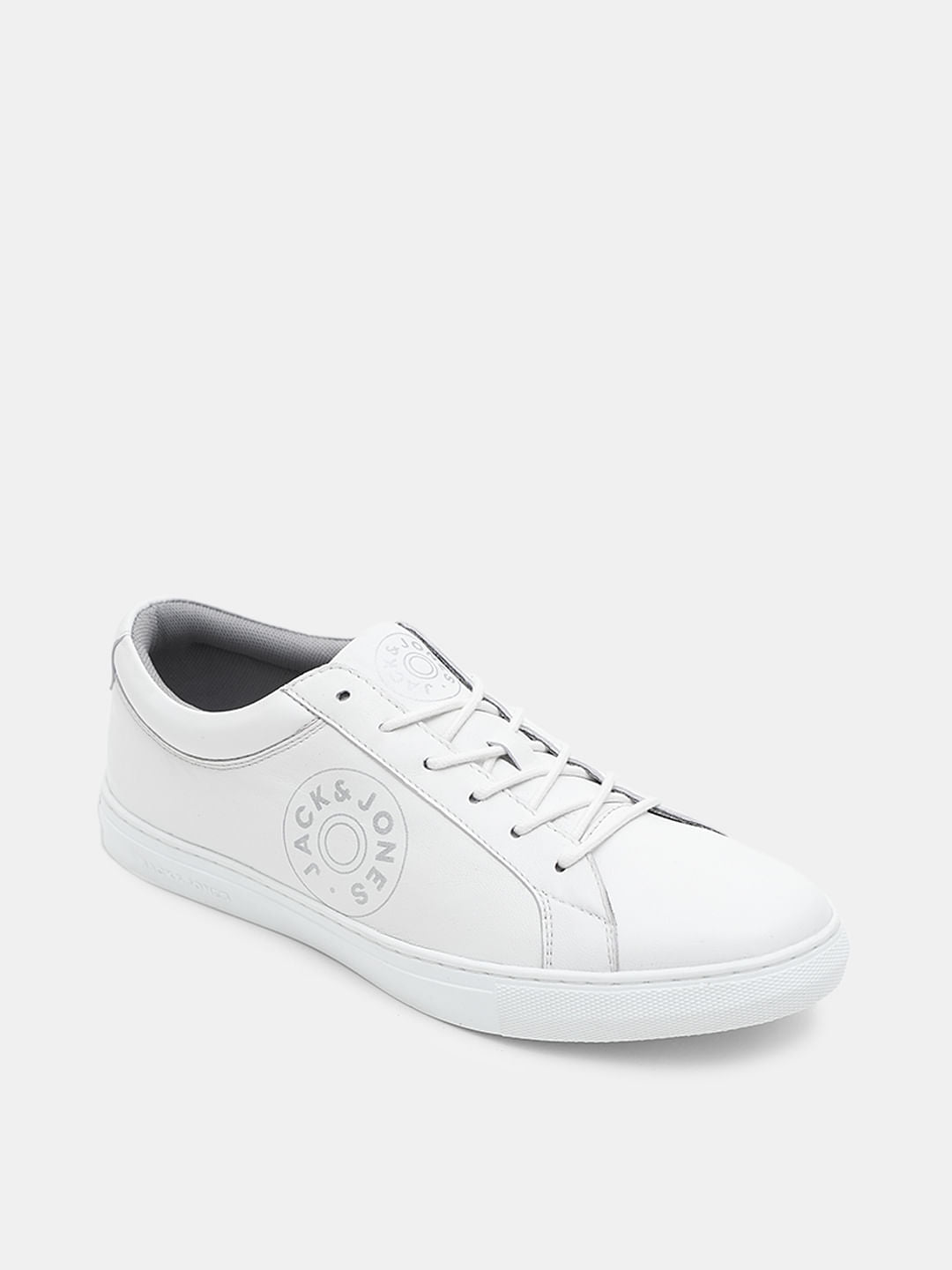 White Leather Sneakers