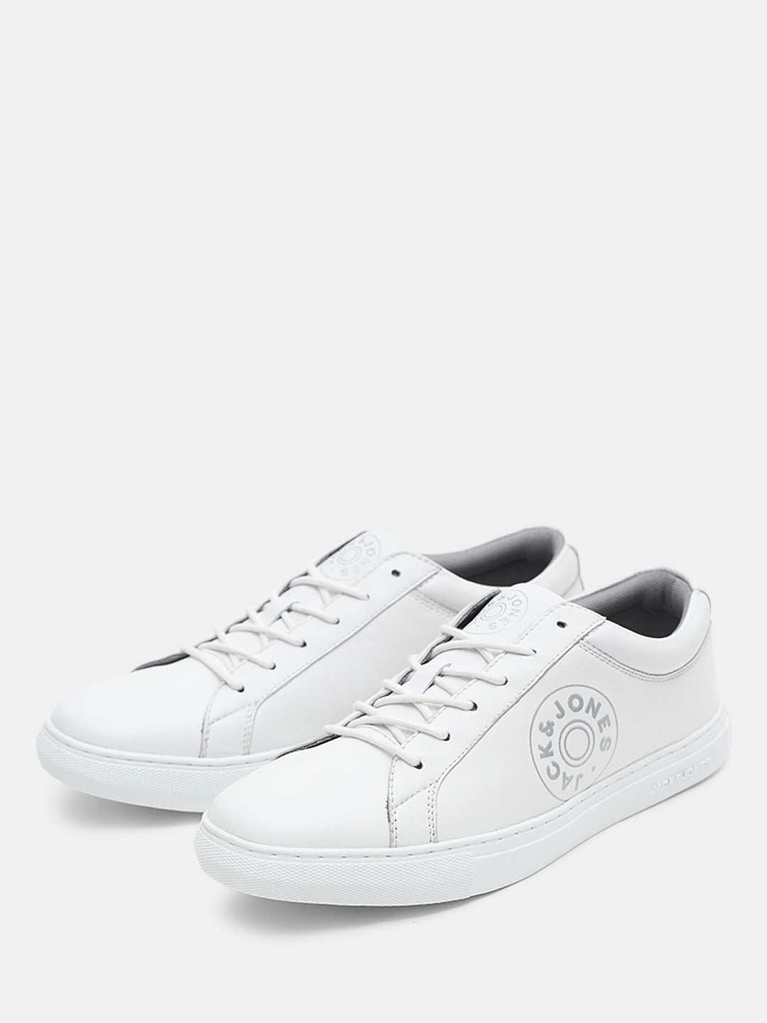 White Leather Sneakers