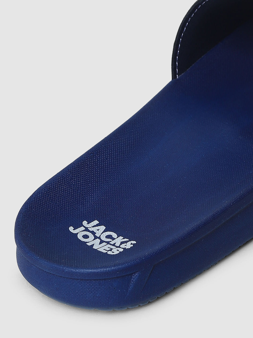 Blue Logo Print Sliders