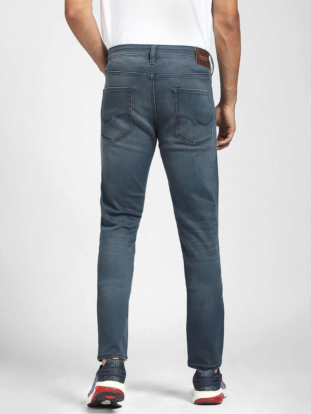 Blue Low Rise Liam Skinny Jeans