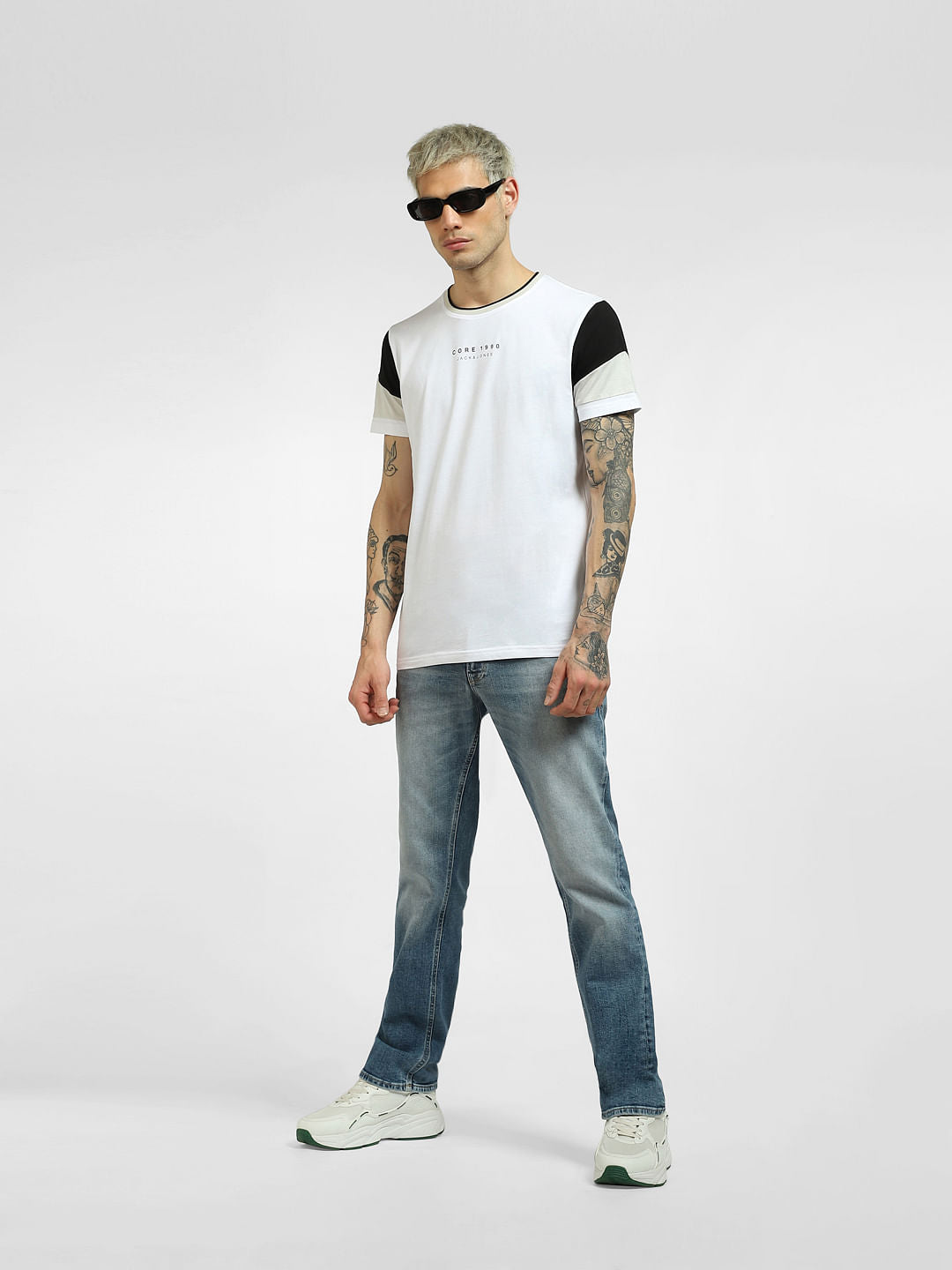 Blue Low Rise Ben Skinny Jeans